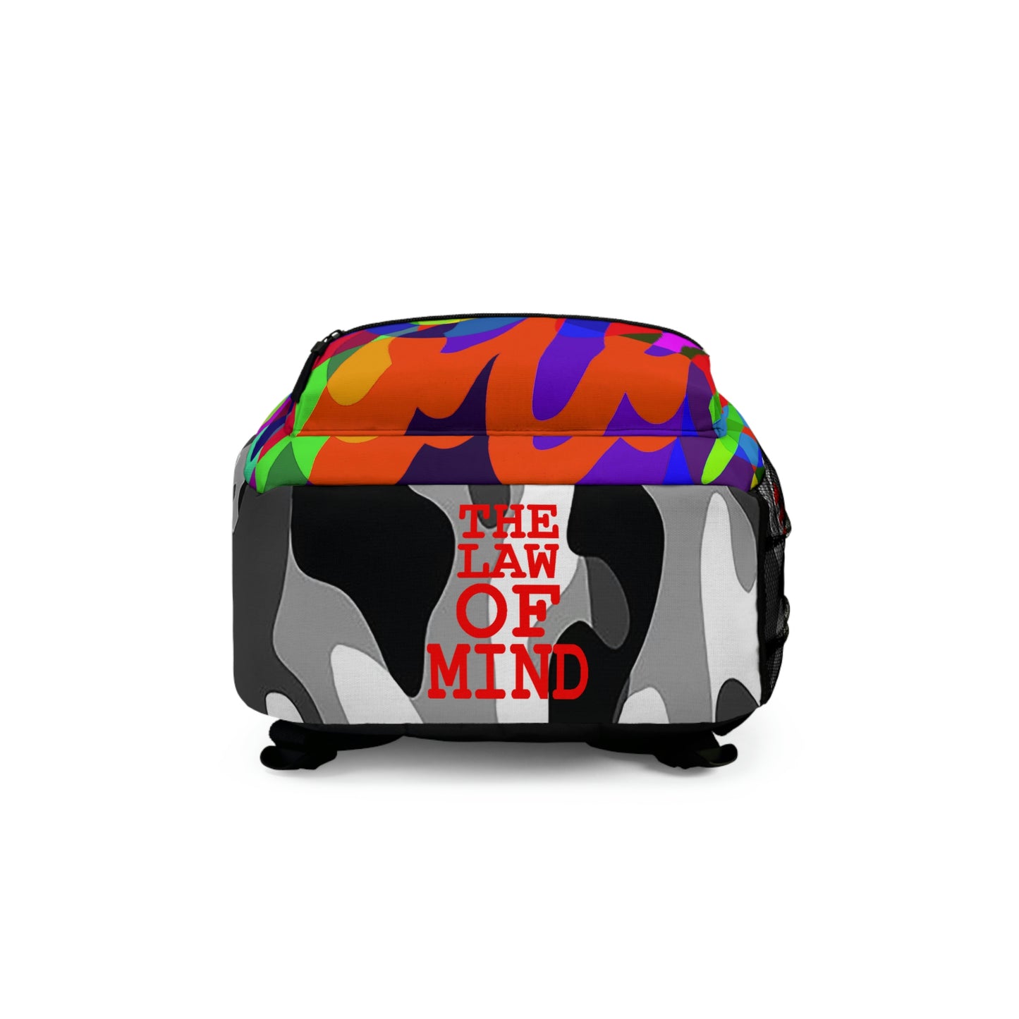 UNO WORD LOVEYOSELF LAW OF MIND Backpack Camo Collection