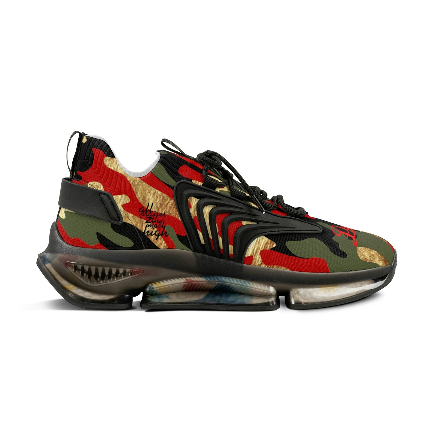UNO PANTHA Men's Mesh Sneakers Camo Collection