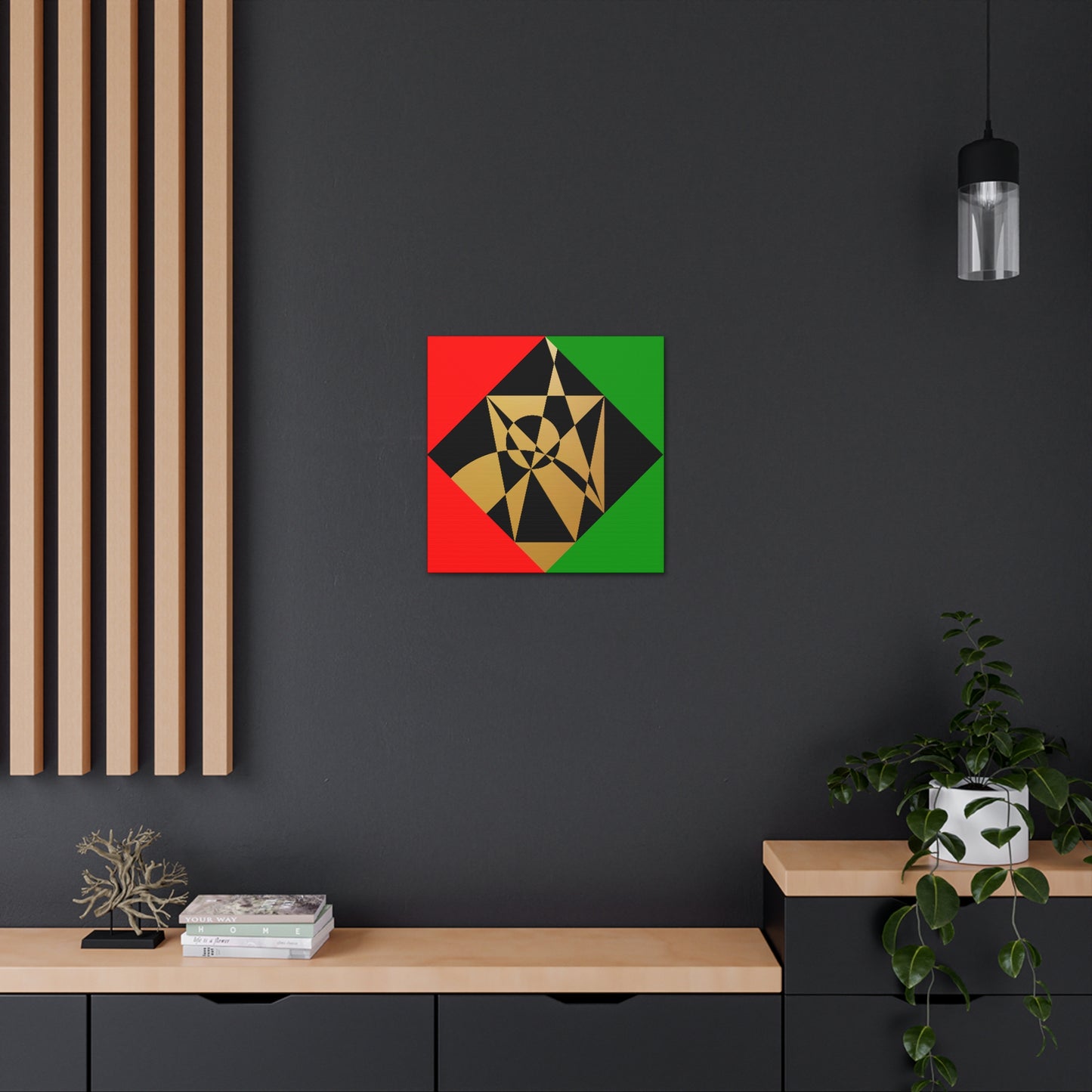 UNO ALLPRAISES 12, 20, 24, & 36" Square Canvas Gallery Wraps