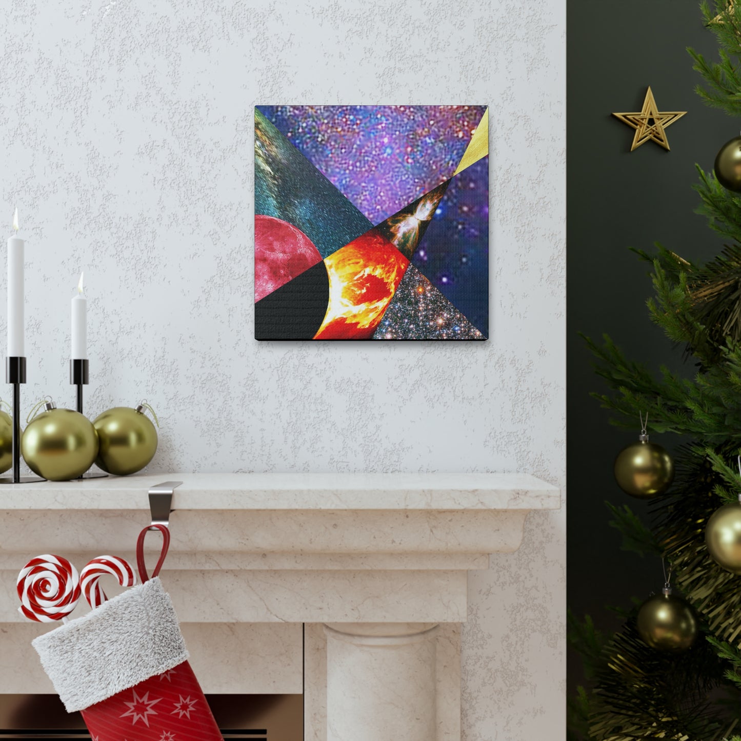 UNO ALLPRAISES III 12, 20, 24, & 36" Square Canvas Gallery Wraps