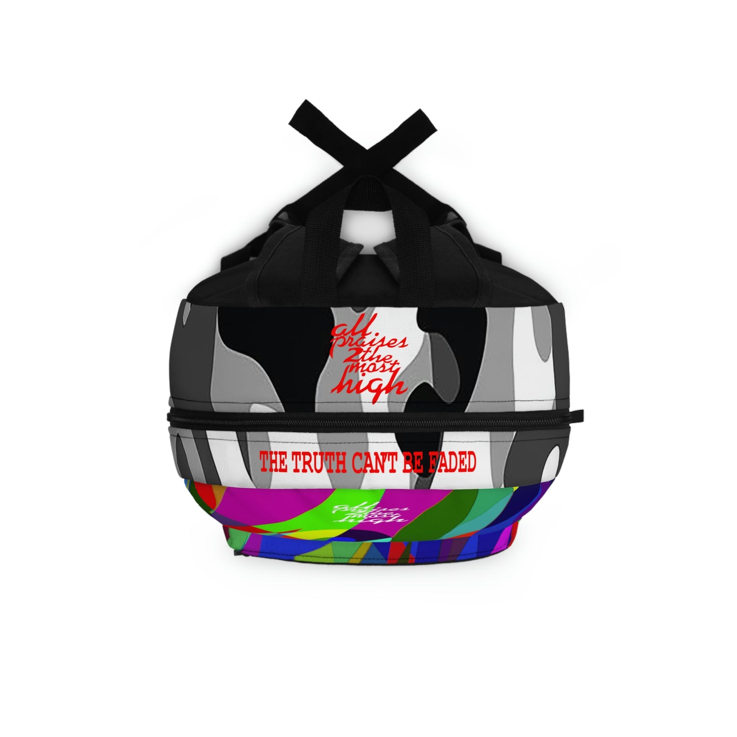 UNO WORD LOVEYOSELF LAW OF MIND Backpack Camo Collection