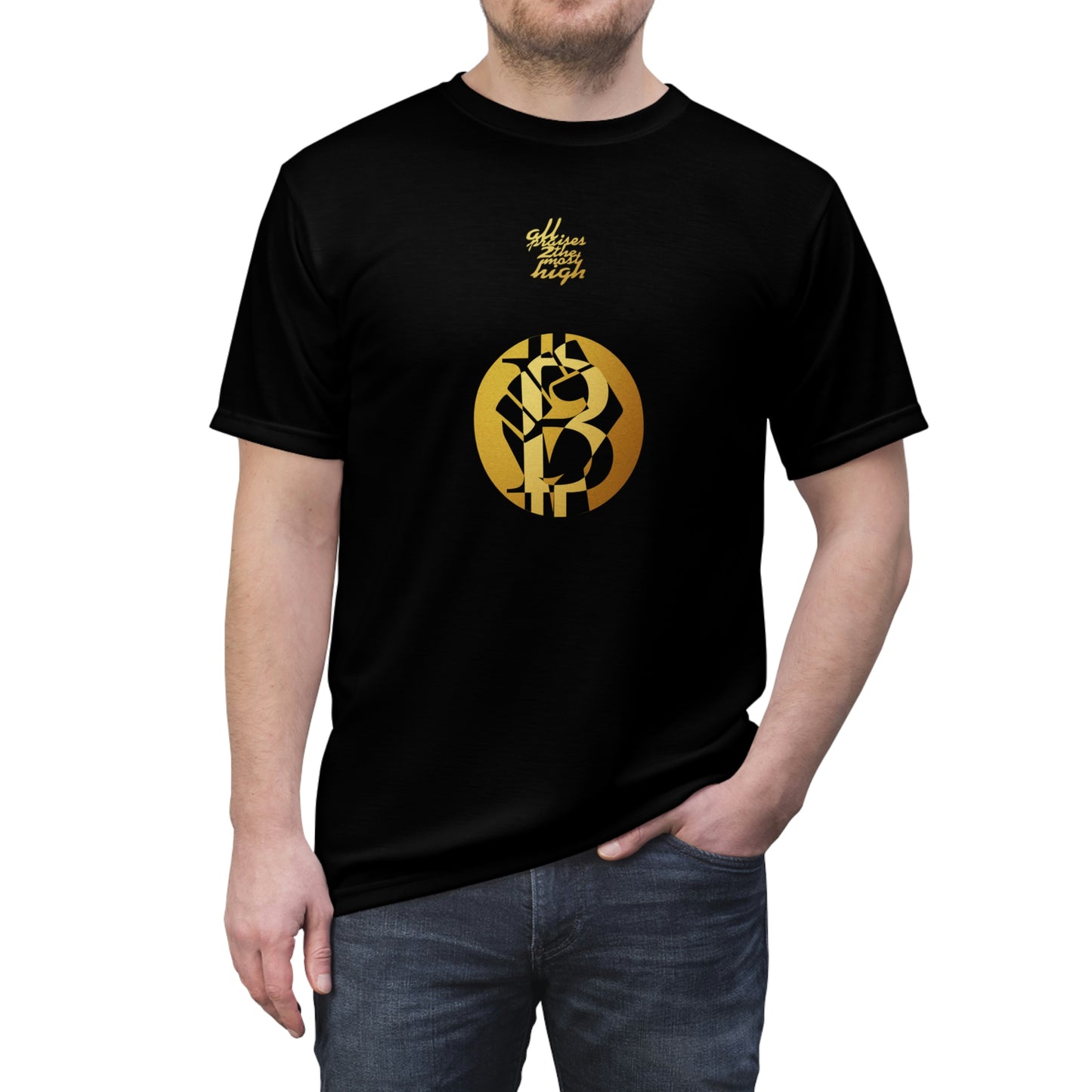 UNOBTCPOWER Unisex AOP Cut & Sew Tee