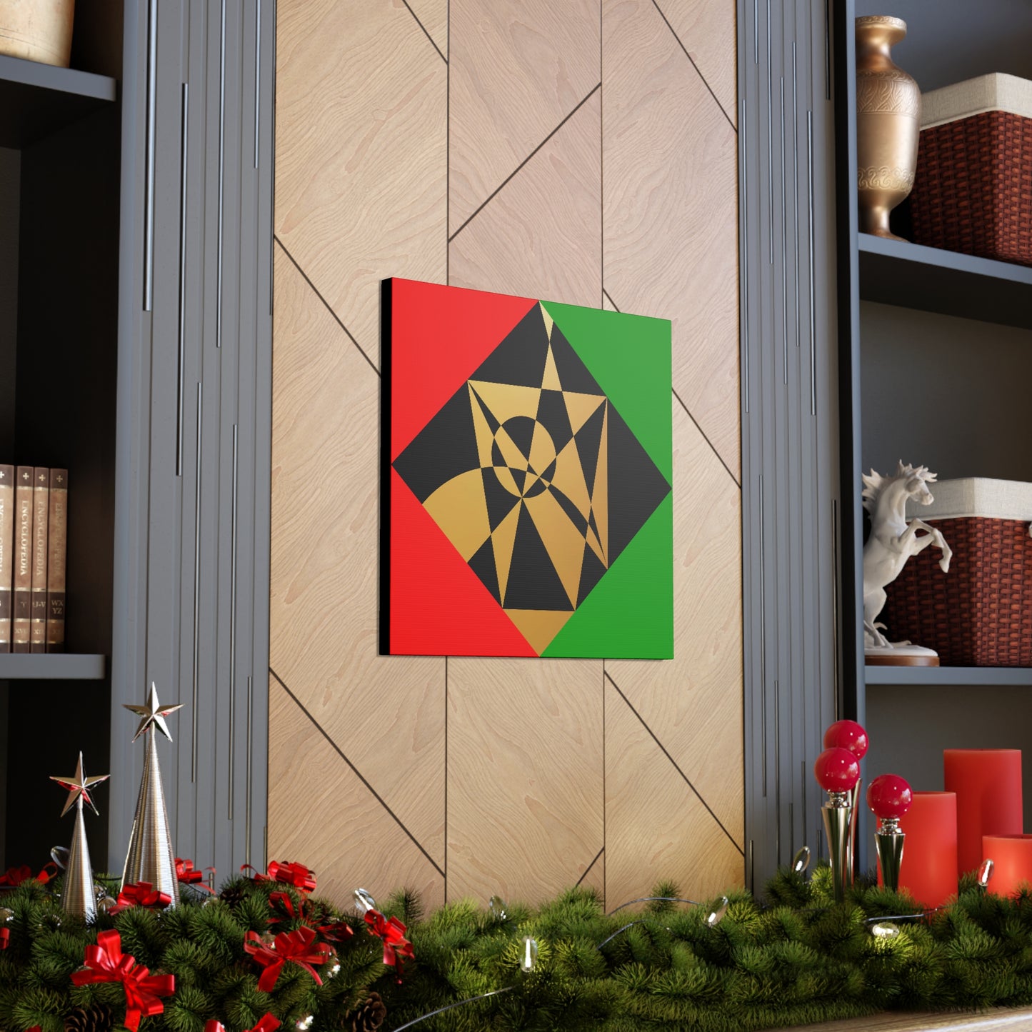 UNO ALLPRAISES 12, 20, 24, & 36" Square Canvas Gallery Wraps