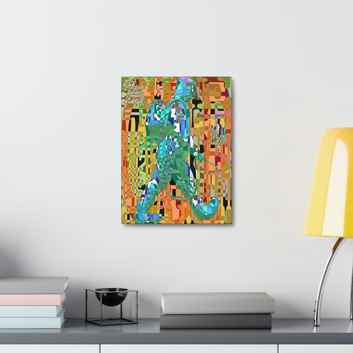 UNO WORD THE CCP BROUGHT THE MOST HIGH'S WRATH DOWN ON THE CHINESE PEOPLE 3 12x16, 18x24, & 24x30" Stretched Canvas