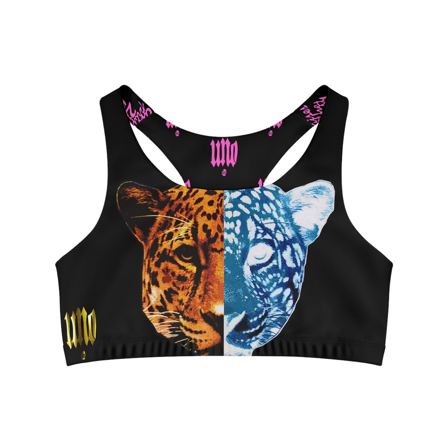 UNO BIGCAT STOPKILL'N Seamless Sports Bra (AOP)