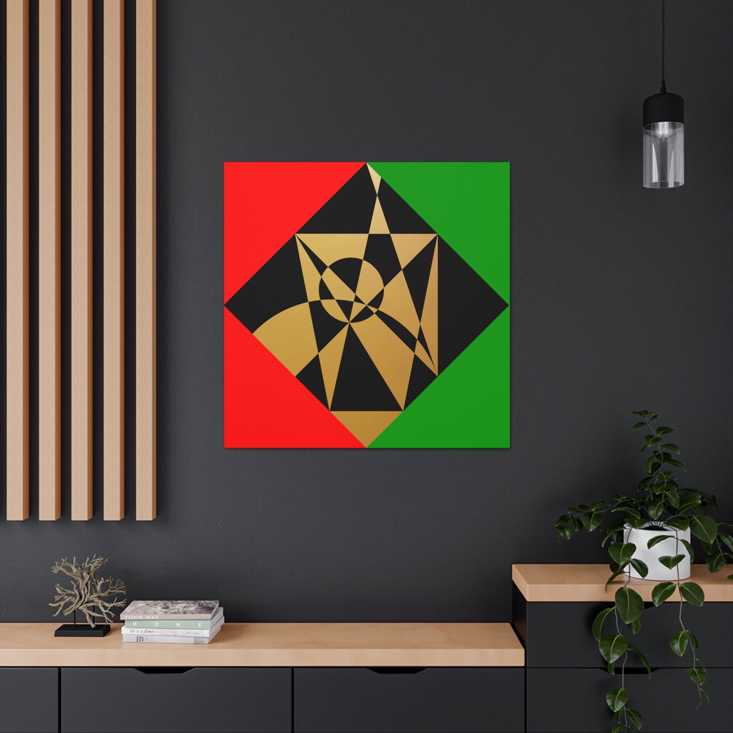 UNO ALLPRAISES 12, 20, 24, & 36" Square Canvas Gallery Wraps