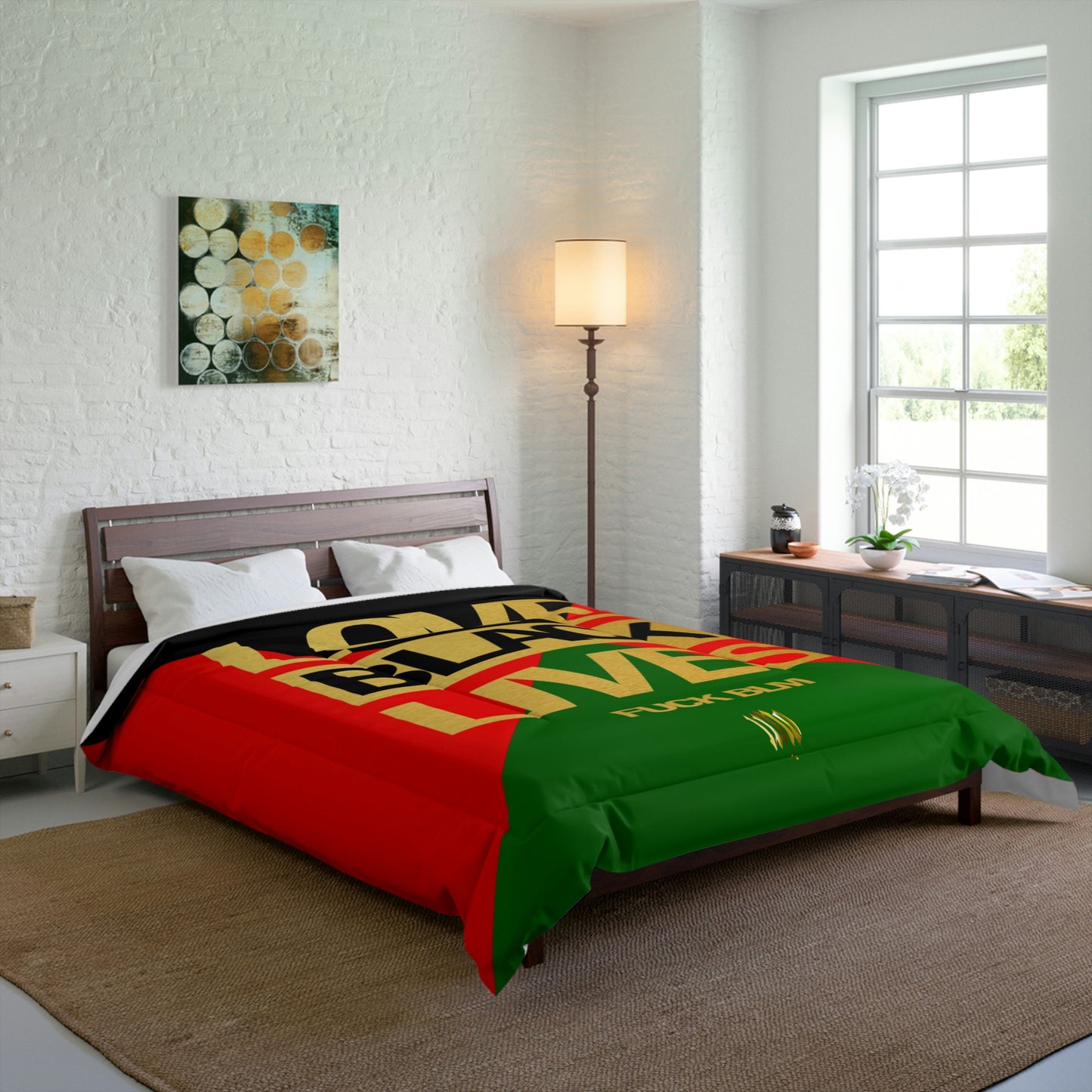 UNO LOVEBLACKLIVES Comforter