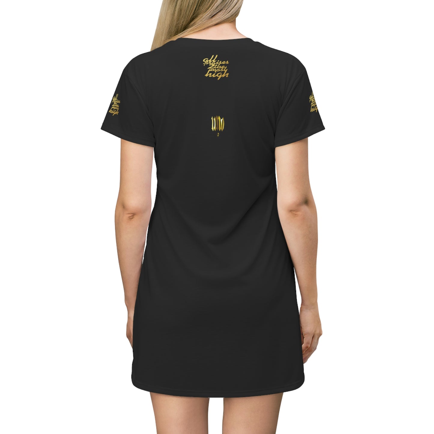 UNO LOVEBOB All Over Print T-Shirt Dress