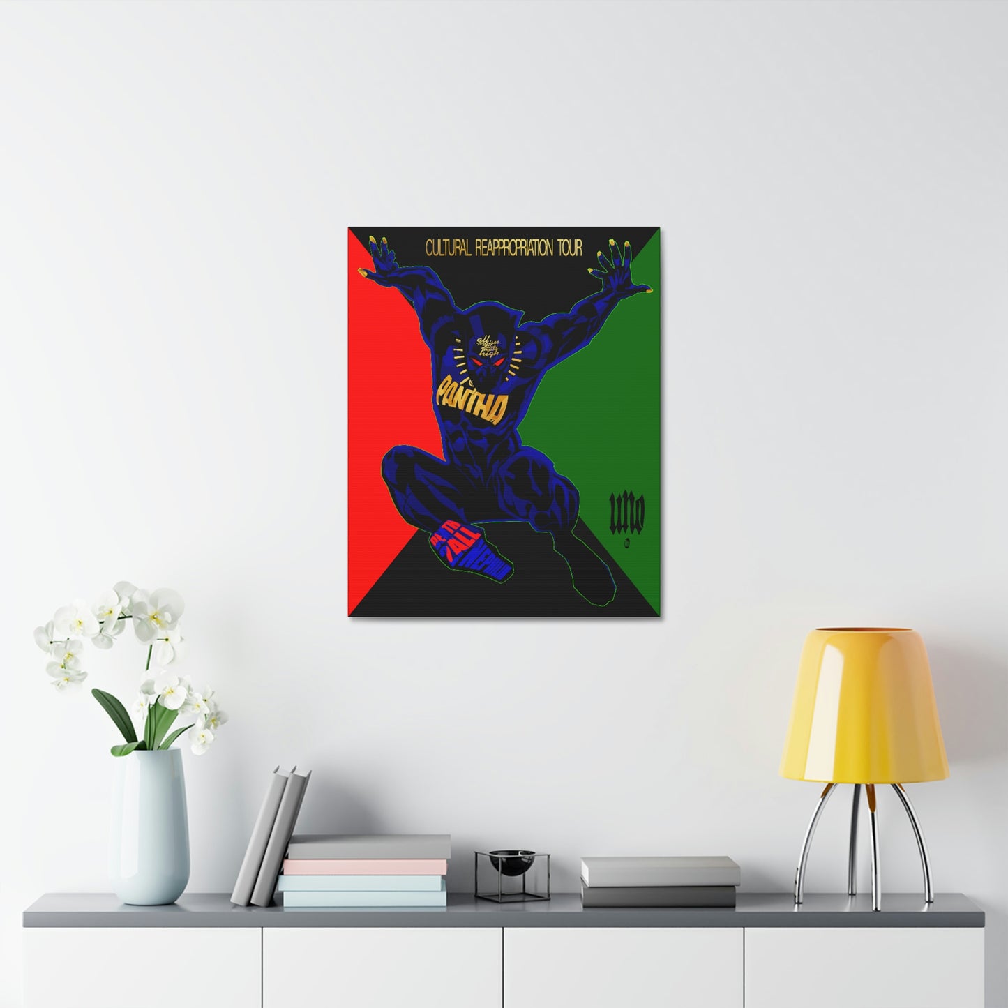 UNO PANTHA Cultural Reappropriation Tour12x16, 18x24, & 24x30" Stretched Canvas