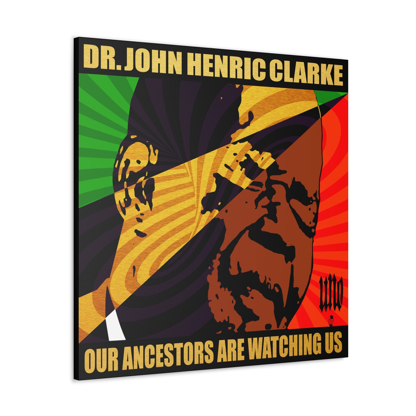 UNO LOVEJOHNHENRICCLARKE Our Ancestors Are Watching Us 12, 20, 24, & 36" Square Canvas Gallery Wraps