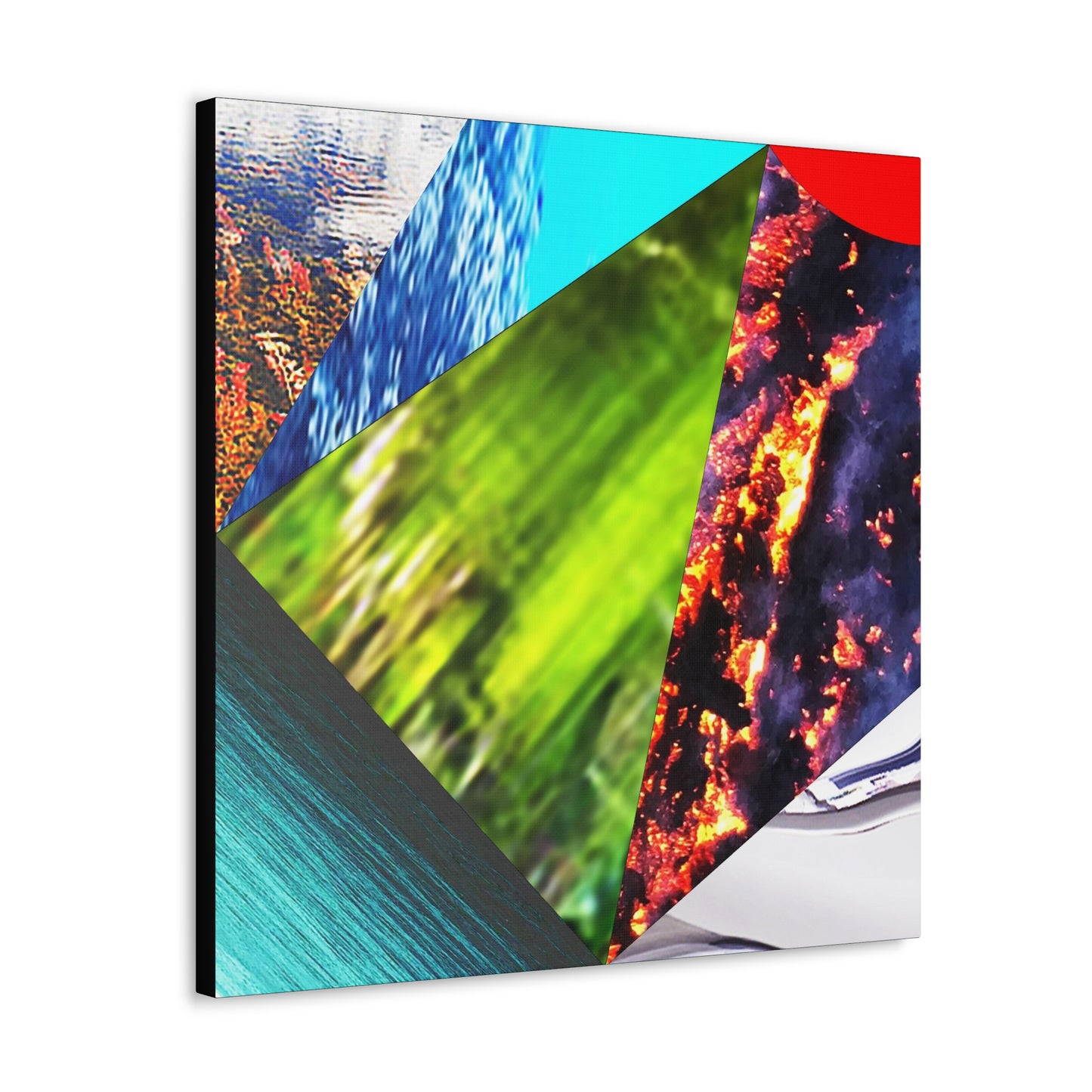 UNO ALLPRAISES V 12, 20, 24, & 36" Square Canvas Gallery Wraps
