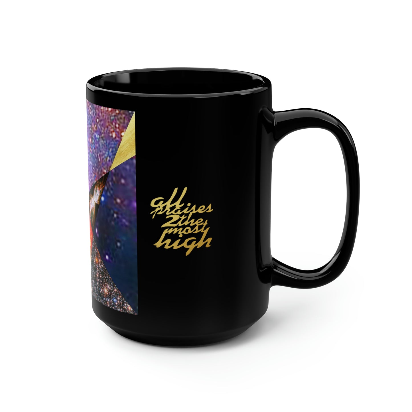 UNO ALLPRAISES III Black Mug, 15oz