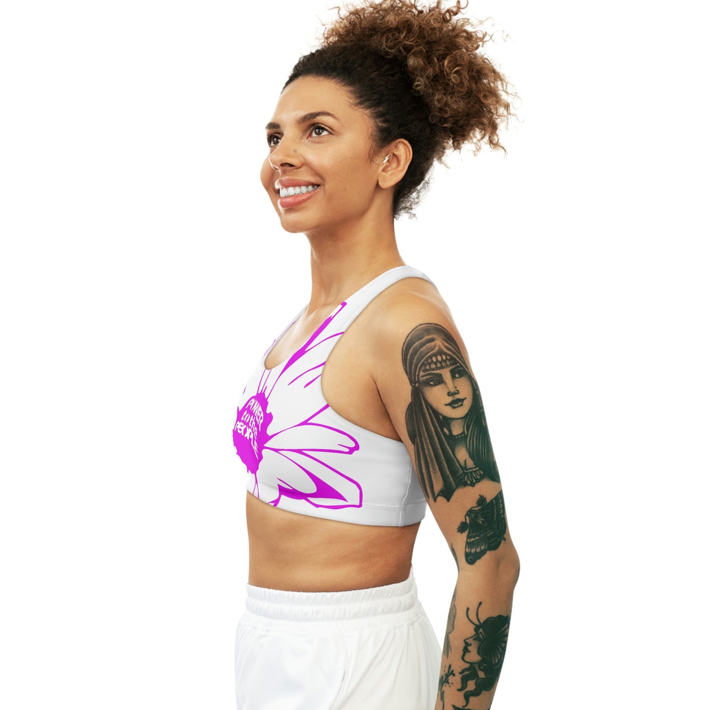 UNO POWERFLOWER Seamless Sports Bra (AOP)