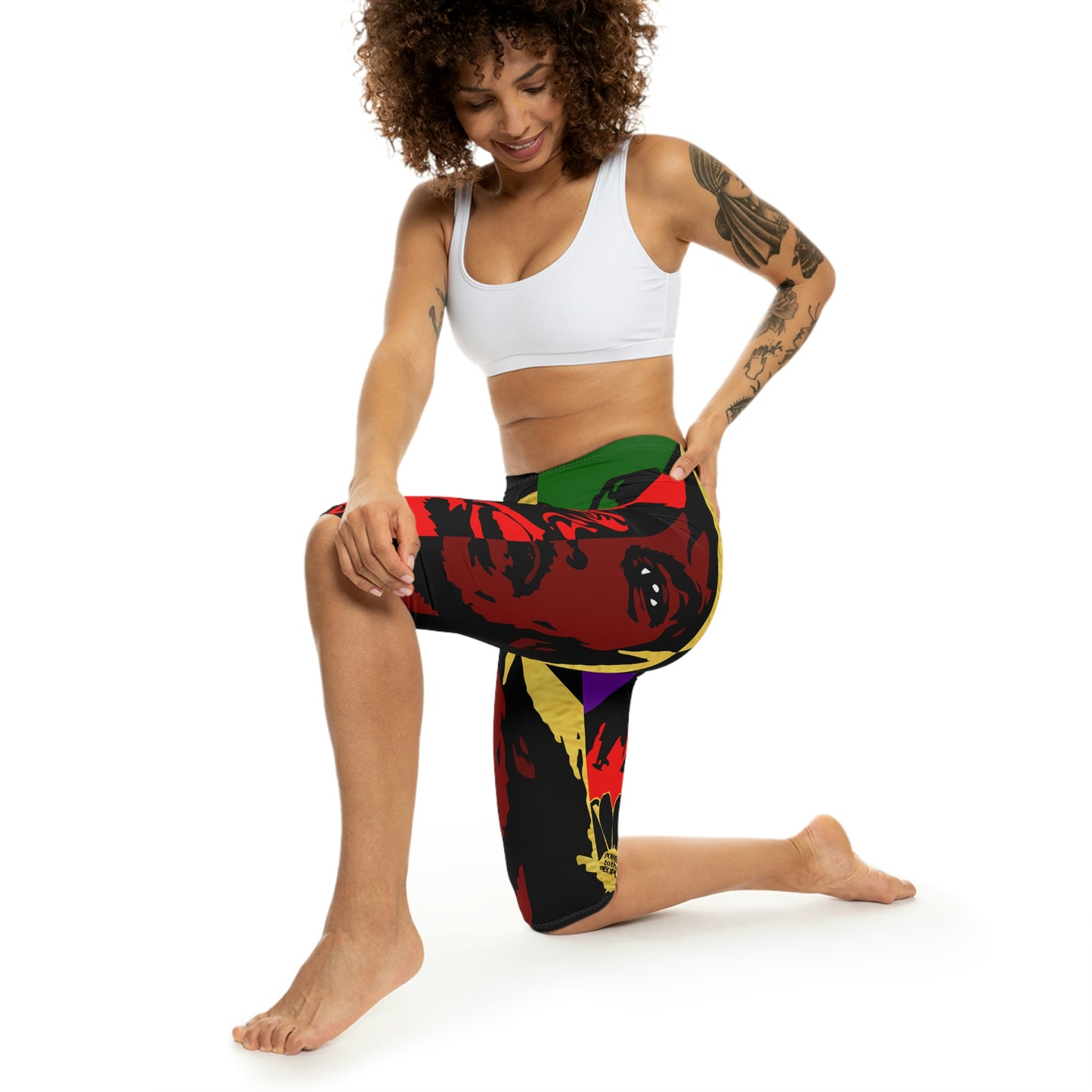 UNO LOVEBOB Women’s Capri Leggings (AOP)