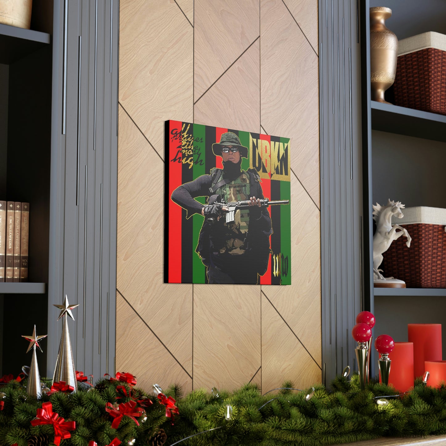 UNO 2THEREPUBLIC UBKN FREEGMJ 12, 20, 24, & 36" Canvas Gallery Wraps