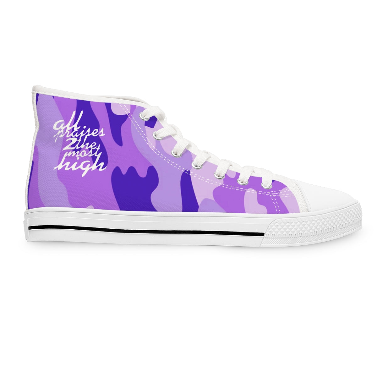 UNO POWERFLOWER Women's High Top Sneakers Camo Collection