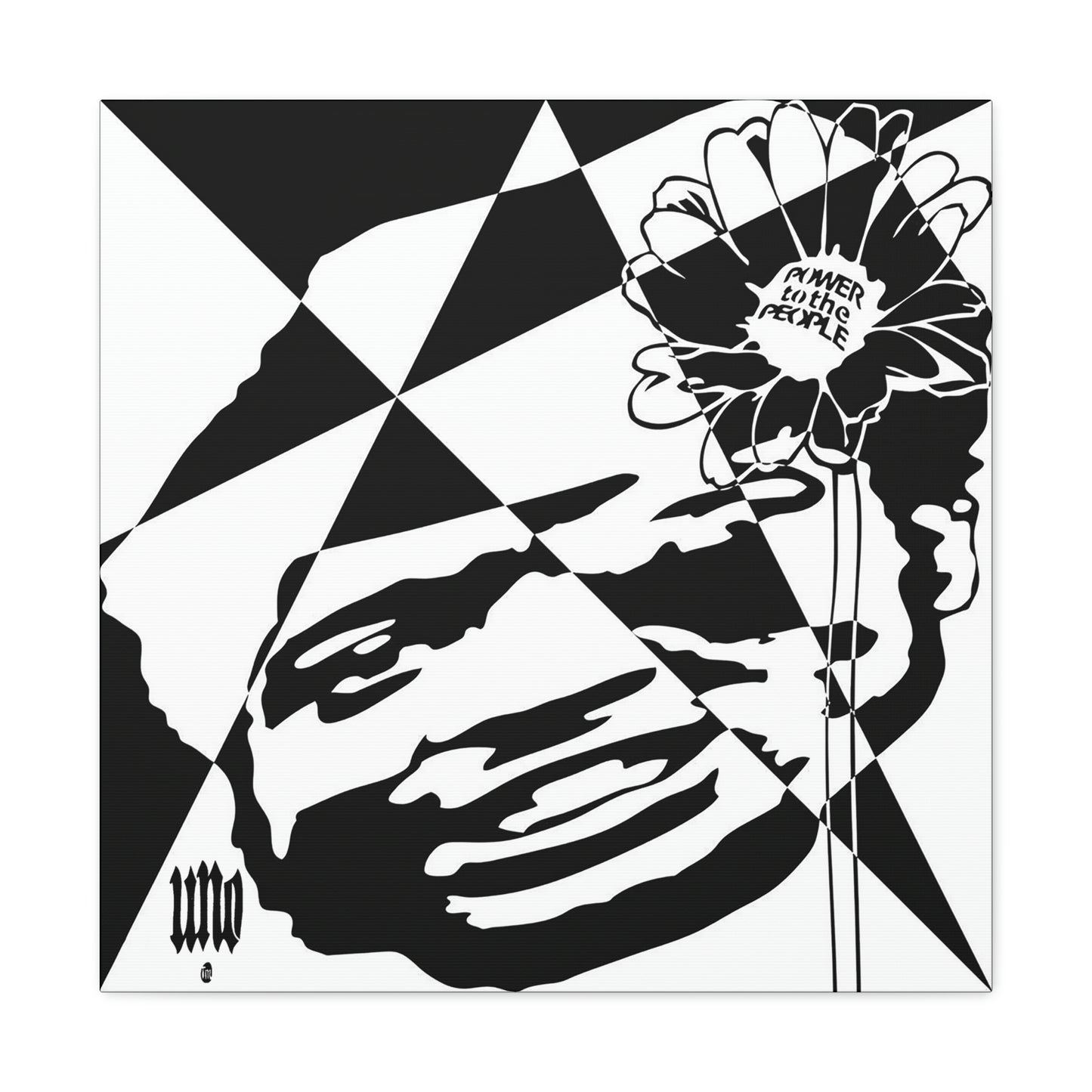 UNO LOVEBLACKLIVES FREDIS4EVA Canvas Gallery Wraps