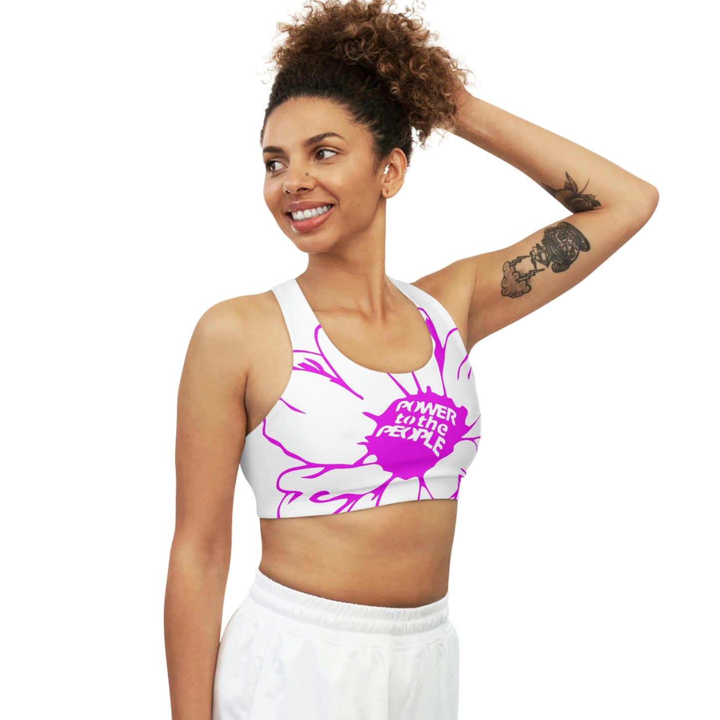 UNO POWERFLOWER Seamless Sports Bra (AOP)