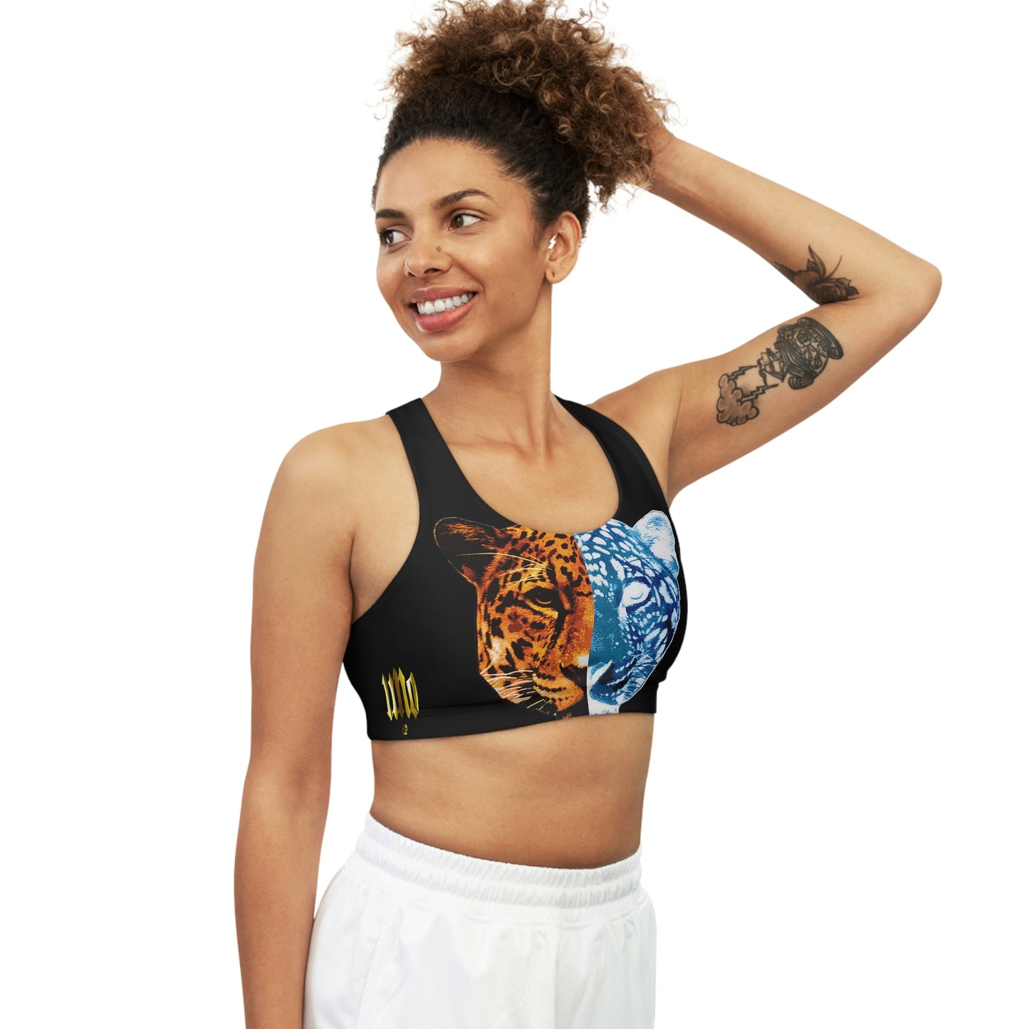 UNO BIGCAT STOPKILL'N Seamless Sports Bra (AOP)