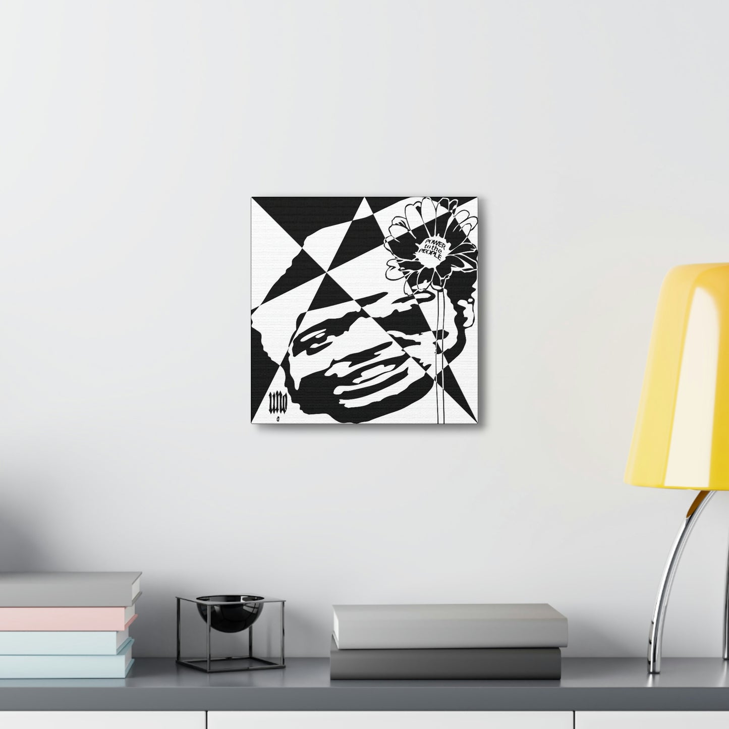 UNO LOVEBLACKLIVES FREDIS4EVA Canvas Gallery Wraps