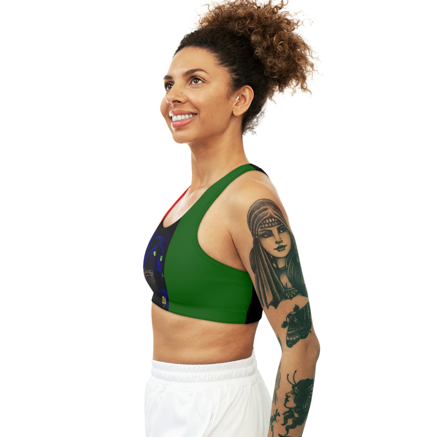 UNO PANTHA Seamless Sports Bra (AOP)