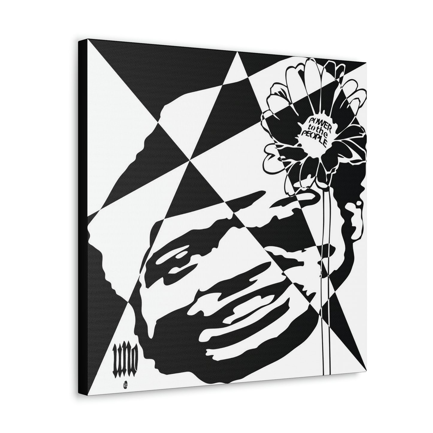 UNO LOVEBLACKLIVES FREDIS4EVA Canvas Gallery Wraps