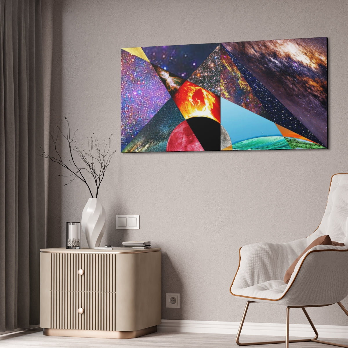 UNO ALLPRAISES III & ALLPRAISES IV 60x30 Canvas Stretched, 1.5''