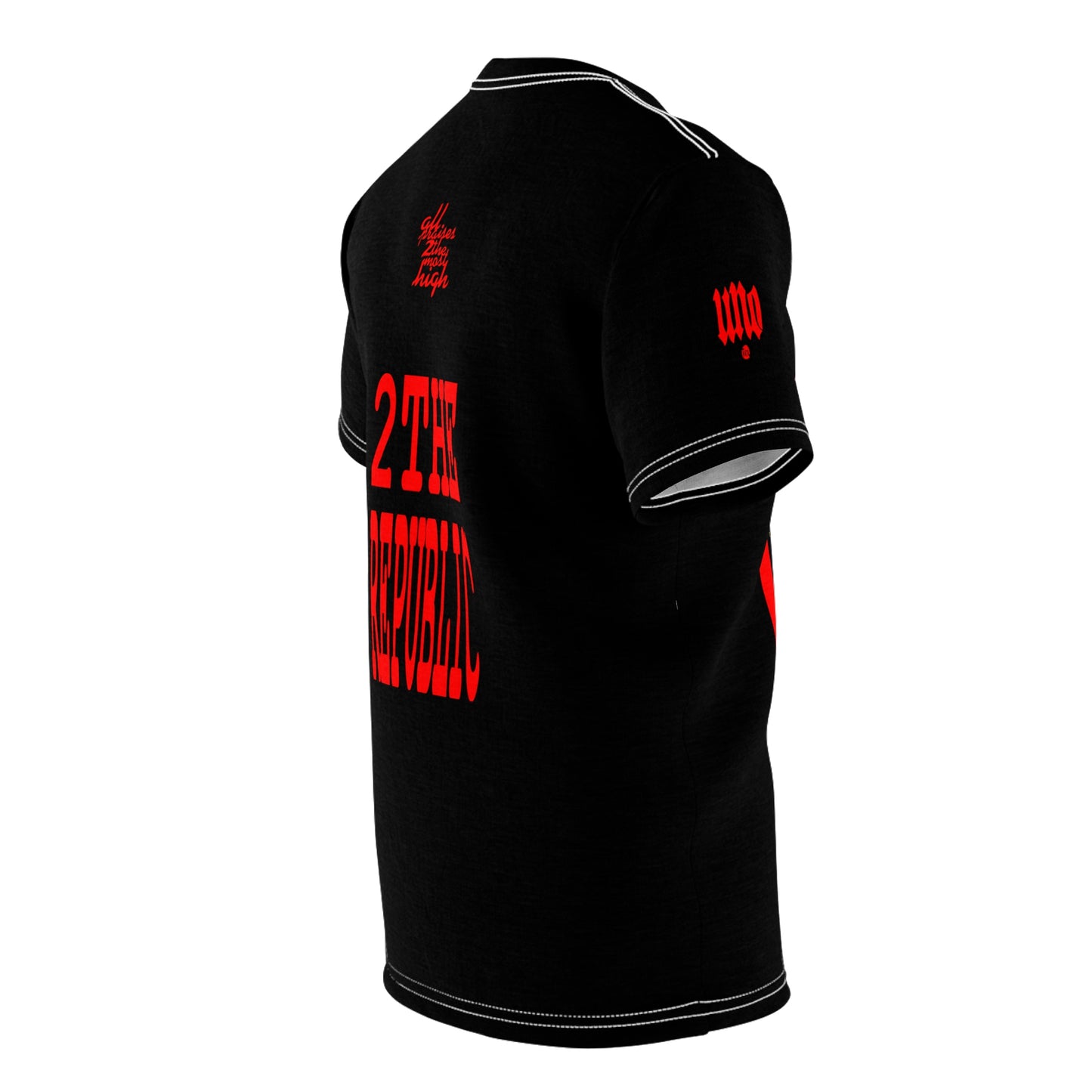 UNO 2THEREPUBLIC FREEGMJ Unisex AOP Cut & Sew Tee