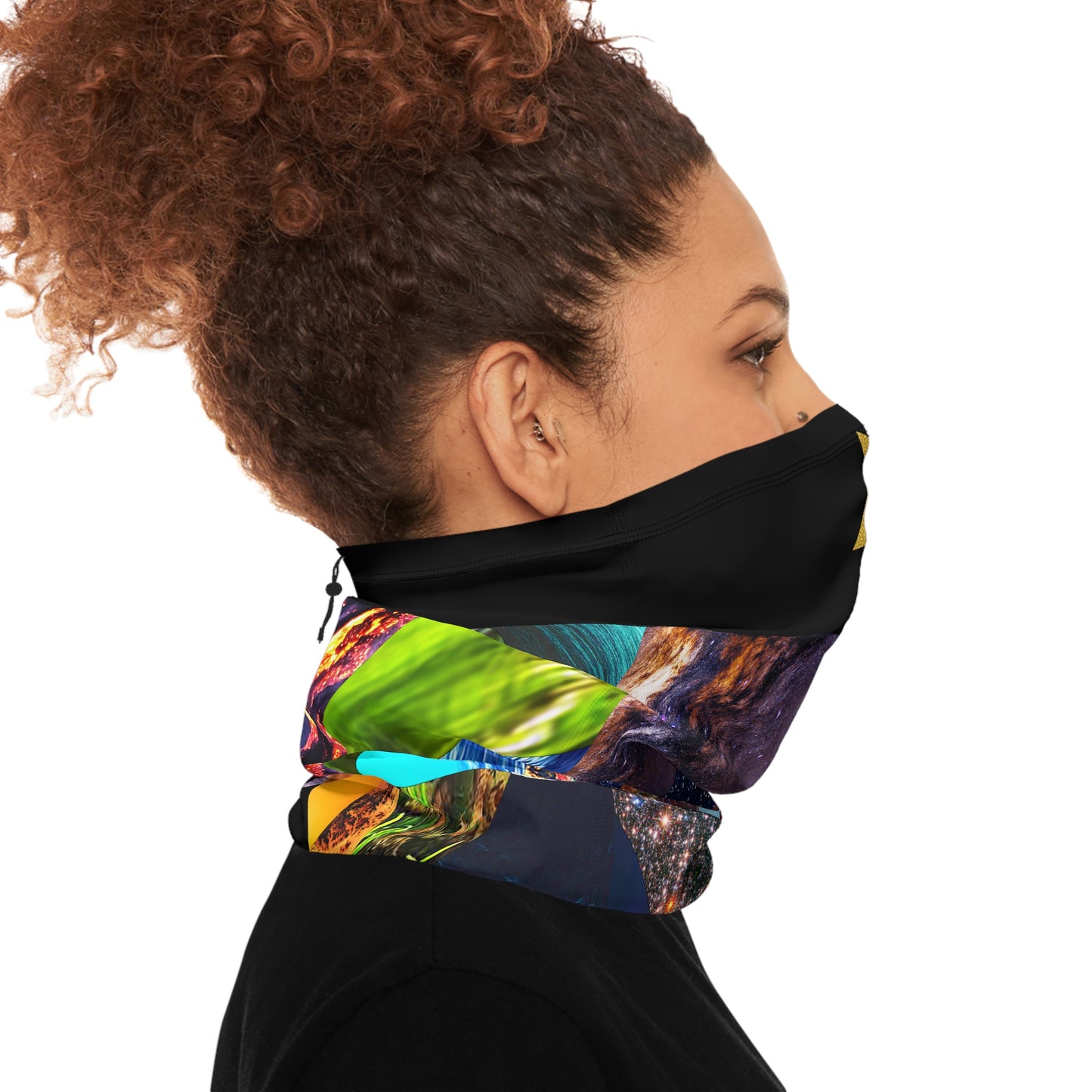 UNO ALLPRAISES I Winter Neck Gaiter With Drawstring