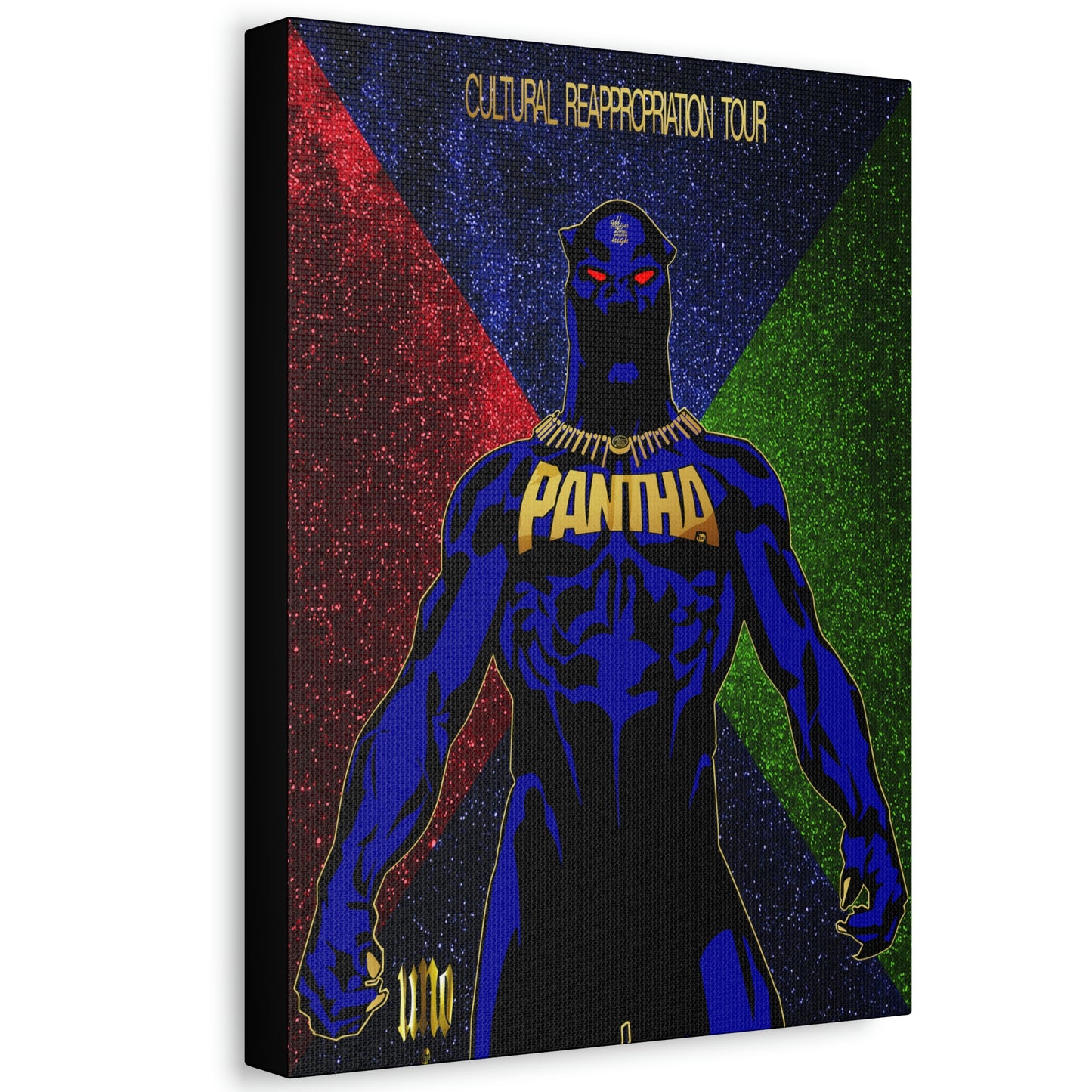 UNO PANTHA Reappropriation Tour 12x16, 18x24, & 24x30" Stretched Canvas