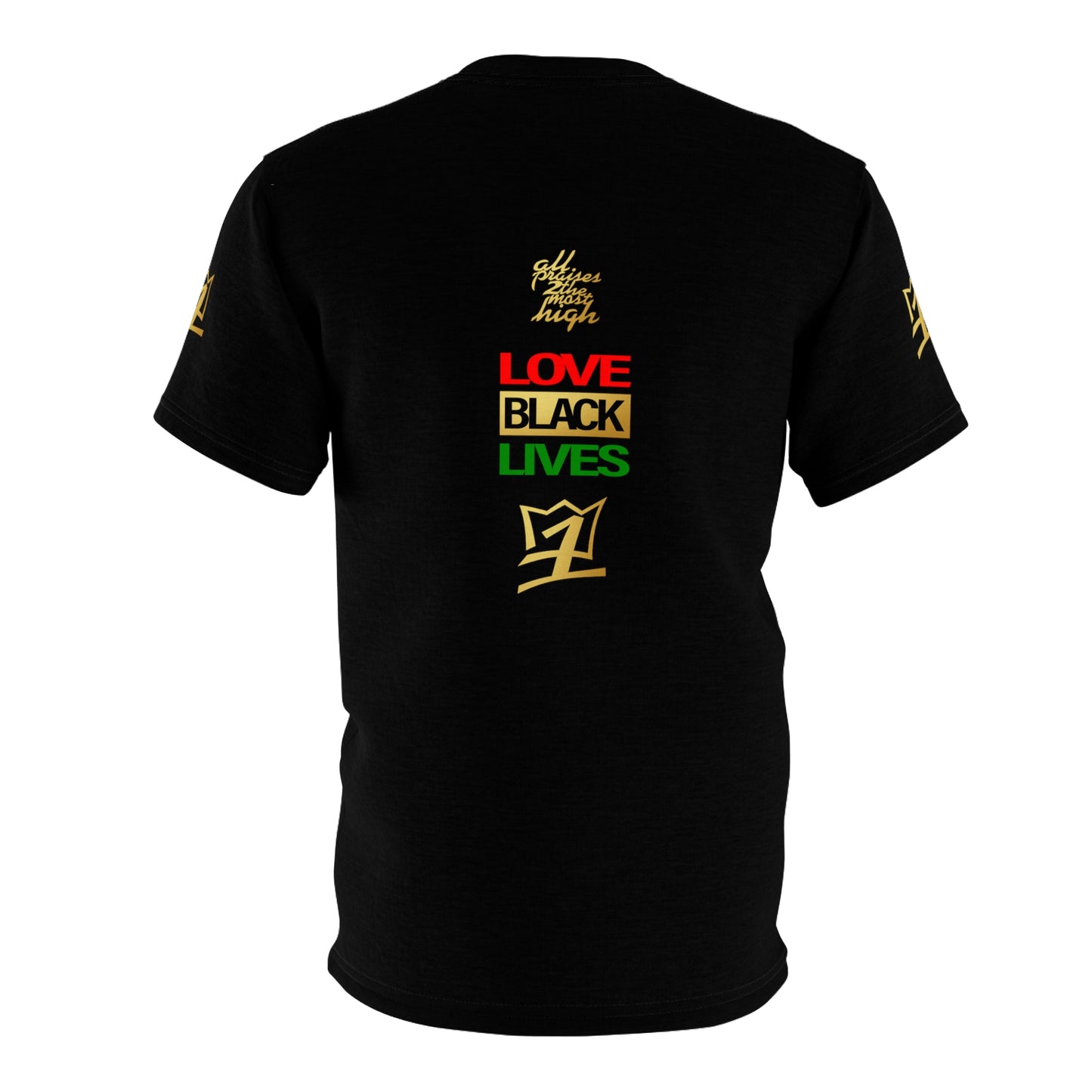 UNO LOVEBLACKLIVES LOVE2PAC Unisex AOP Cut & Sew Tee