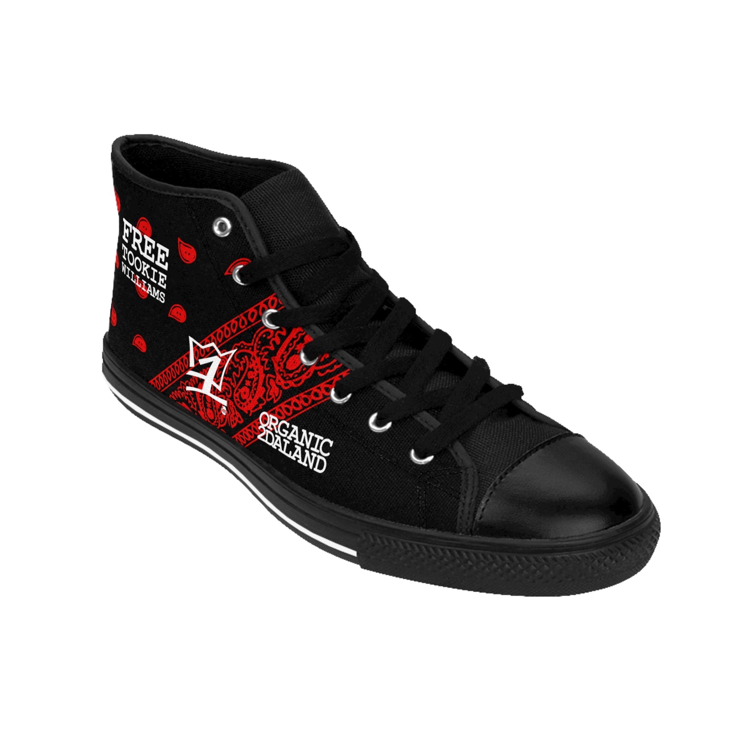 UNO ORGANIC TRIBE=GANG FREE TOOKIE WILLIAMS Men's Classic Sneakers