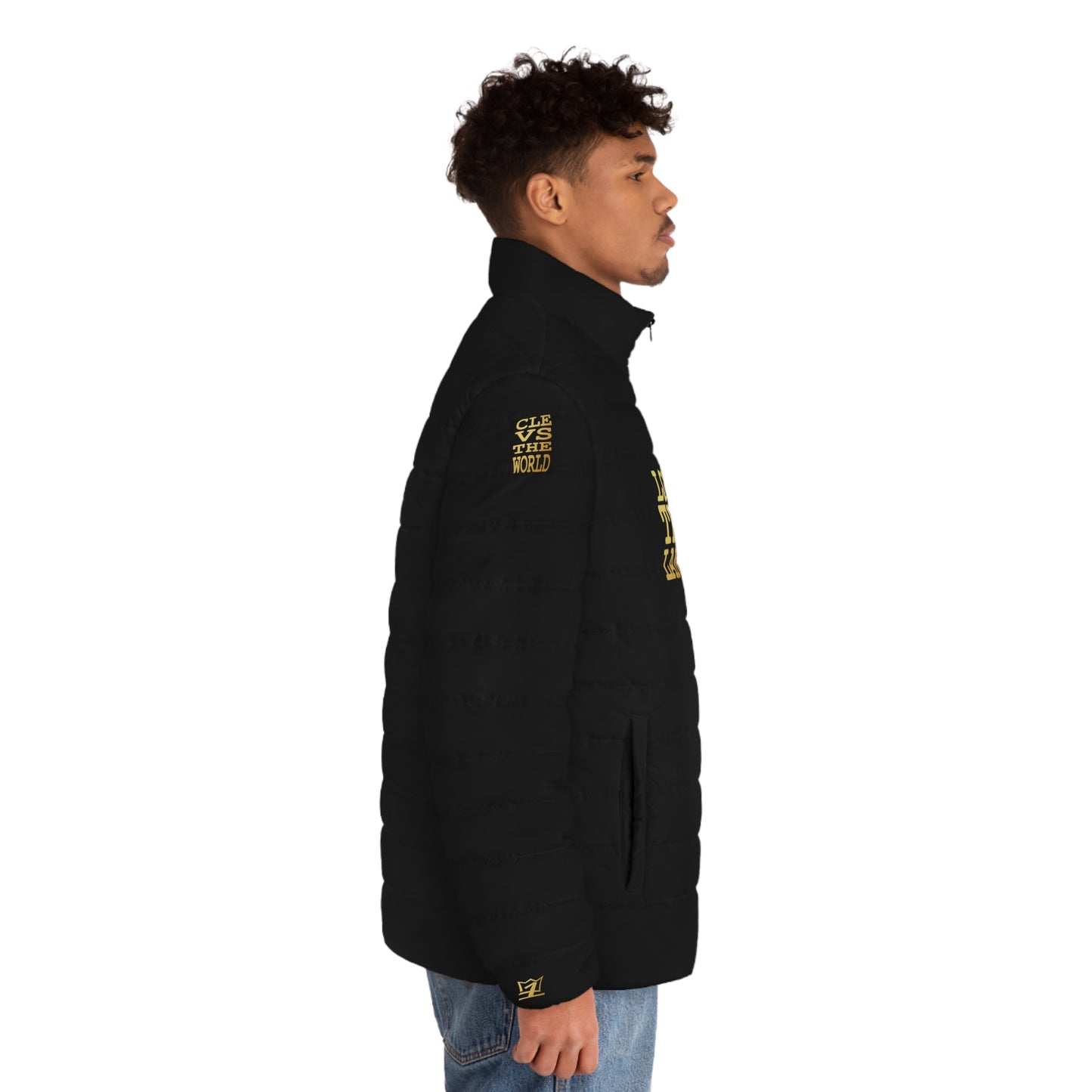 UNO LOVETHELAND CAPTAINS Men's Puffer Jacket (AOP)