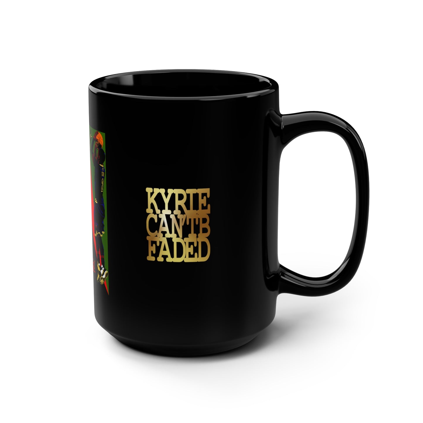 UNO SOULART KYRIECAN'TBFADED GM7 GameWinna Black Mug, 15oz