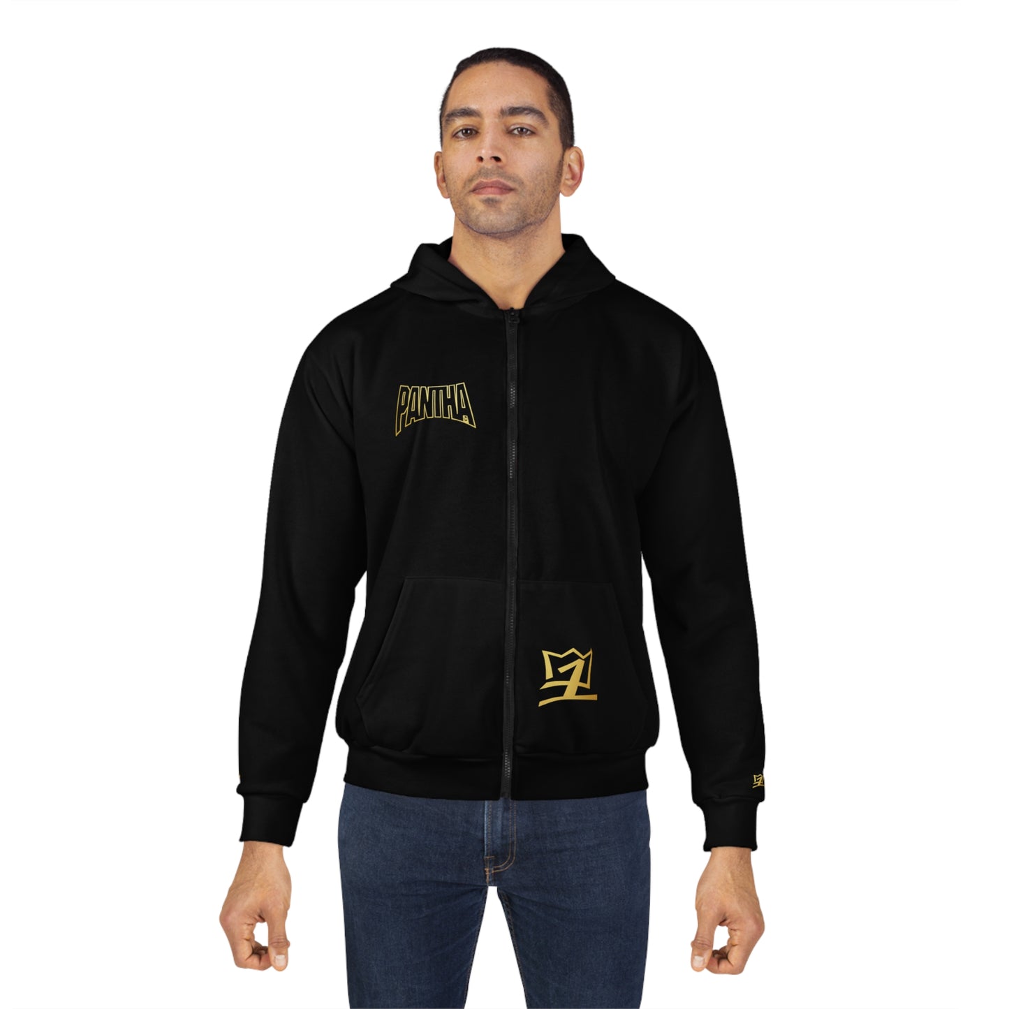 UNO PANTHA AOP Unisex Zip Hoodie