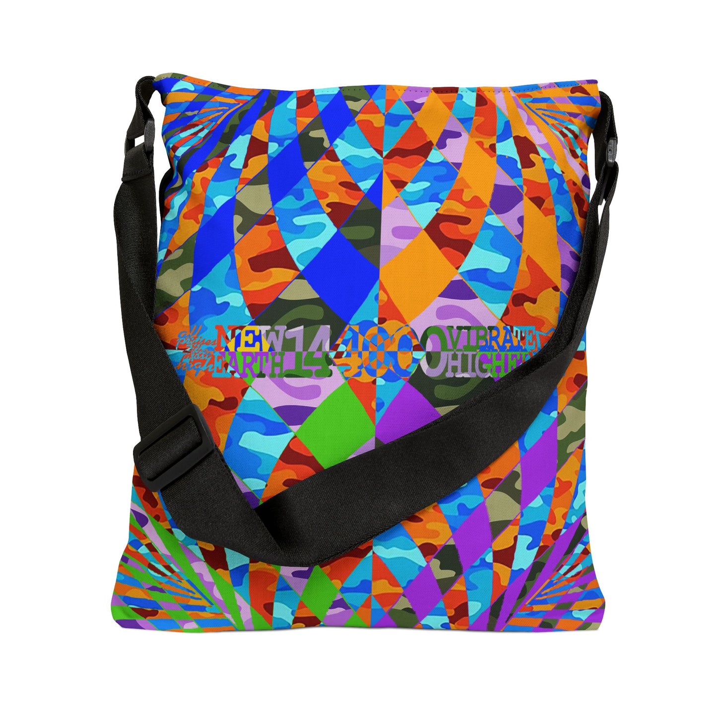 UNO ABSTRACT NEW EARTH Adjustable Tote Bag (AOP)