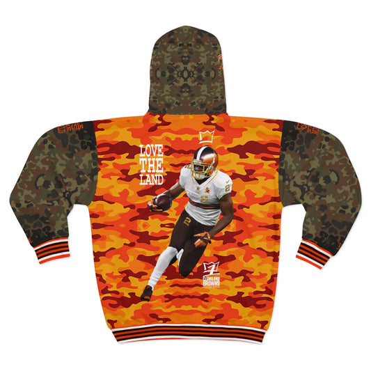 UNO LOVETHELAND Unisex Zip Hoodie (AOP) Camo Collection