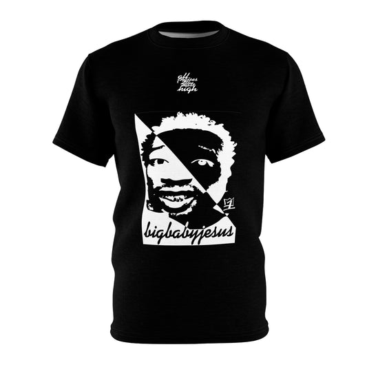 UNO LOVEBLACKLIVES BIGBABYJESUS Unisex Cut & Sew Tee (AOP)