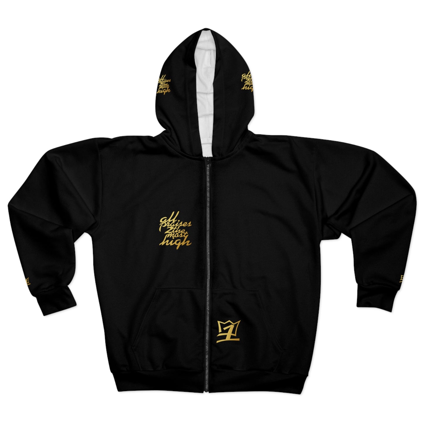 UNO ALLPRAISES II AOP Unisex Zip Hoodie