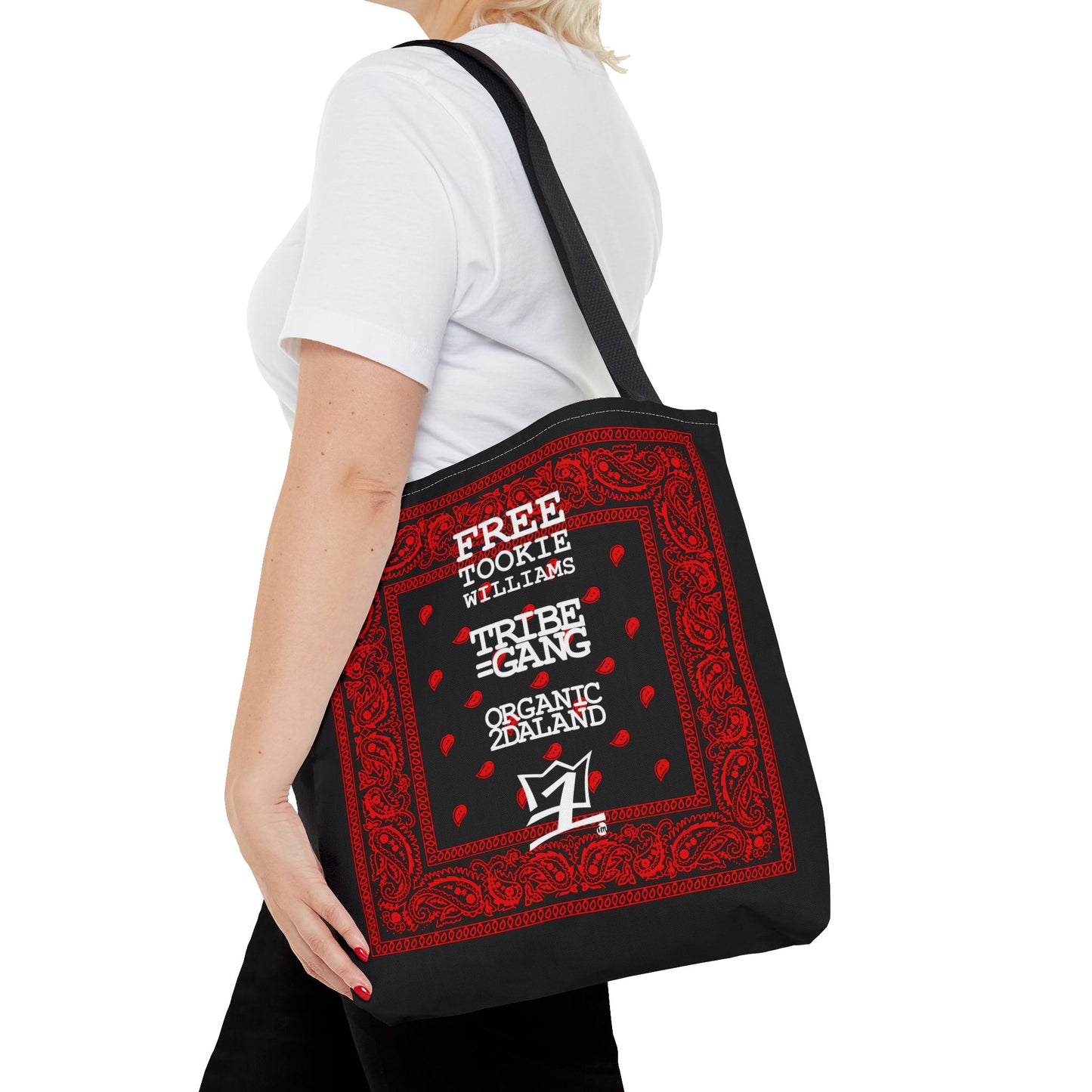 UNO ORGANC TRIBE=GANG FREE TOOKIE WILLIAMS Tote Bag (AOP)