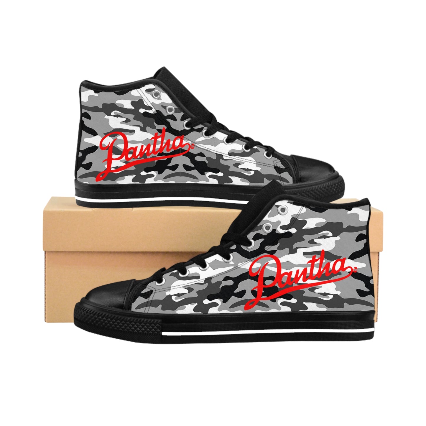 UNO PANTHA Men's Classic Sneakers Camo Collection