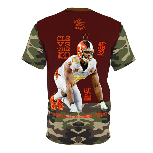 UNO LOVETHELAND BEST IN THE WORLD Unisex AOP Cut & Sew Tee Camo Collection