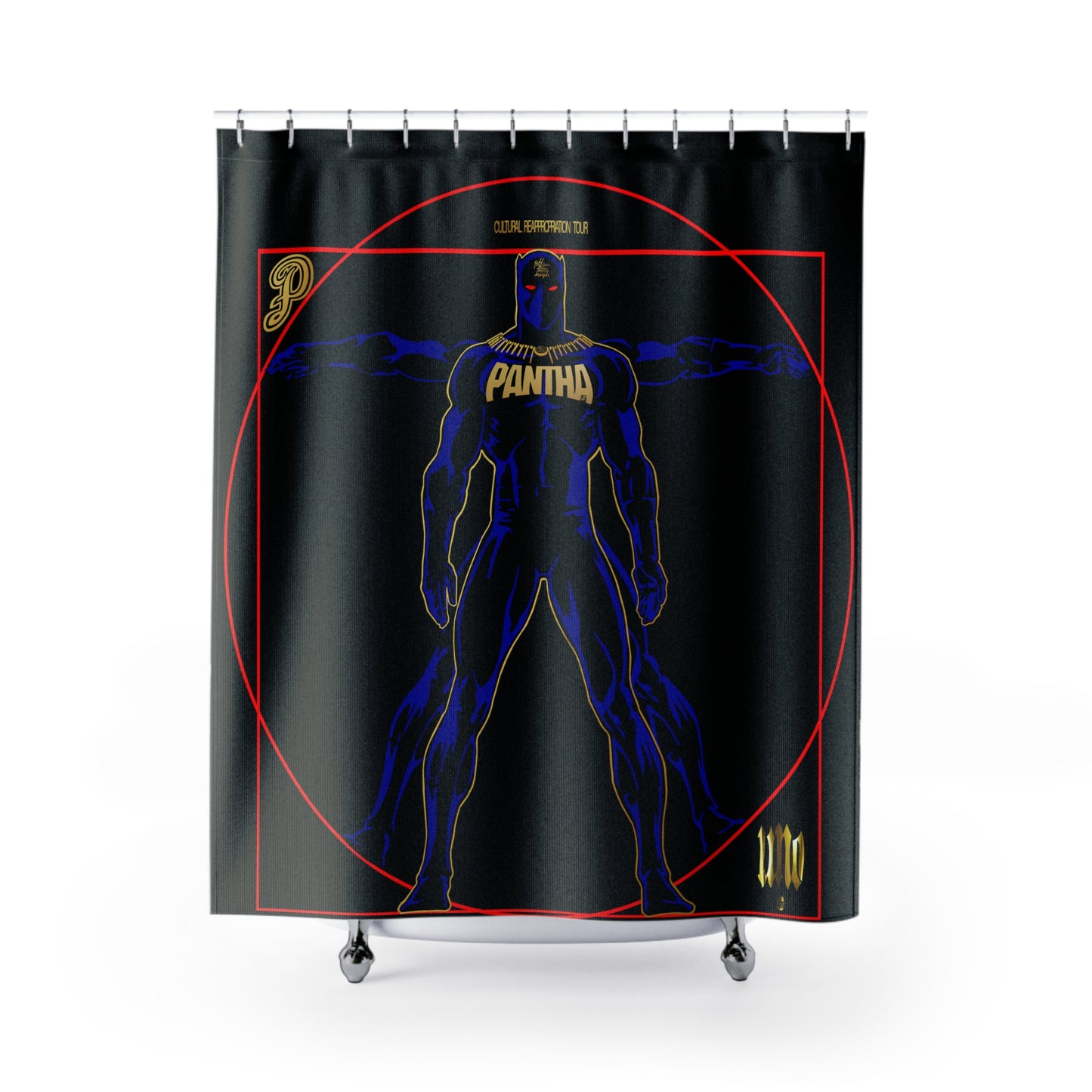 UNO PANTHA CULTURAL REAPPROPRIATION TOUR Shower Curtains