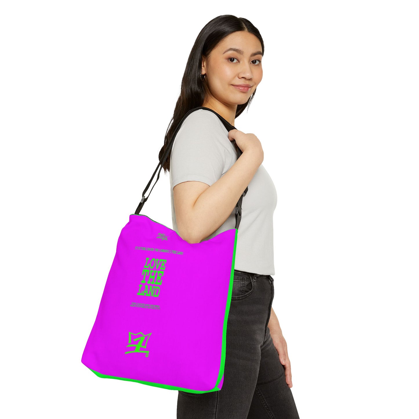 UNO LOVETELAND LOVEDABROWNS Adjustable Tote Bag (AOP)