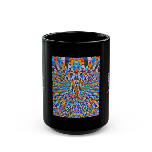 UNO ABSTRACT Black Mug (11oz, 15oz)