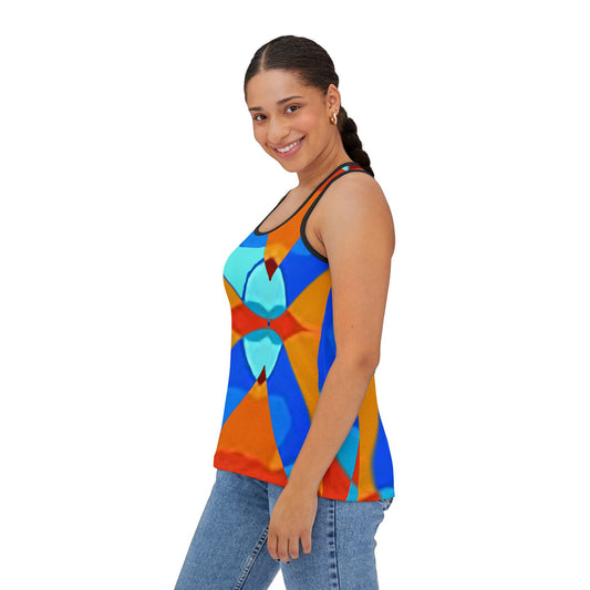 UNO ABSTRACT Women's Tank Top (AOP)