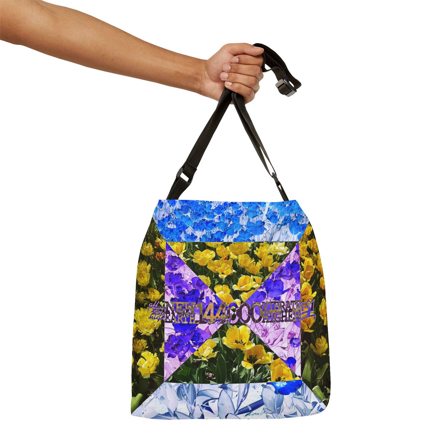 UNO ABSTRACT NEW EARTH Adjustable Tote Bag (AOP)