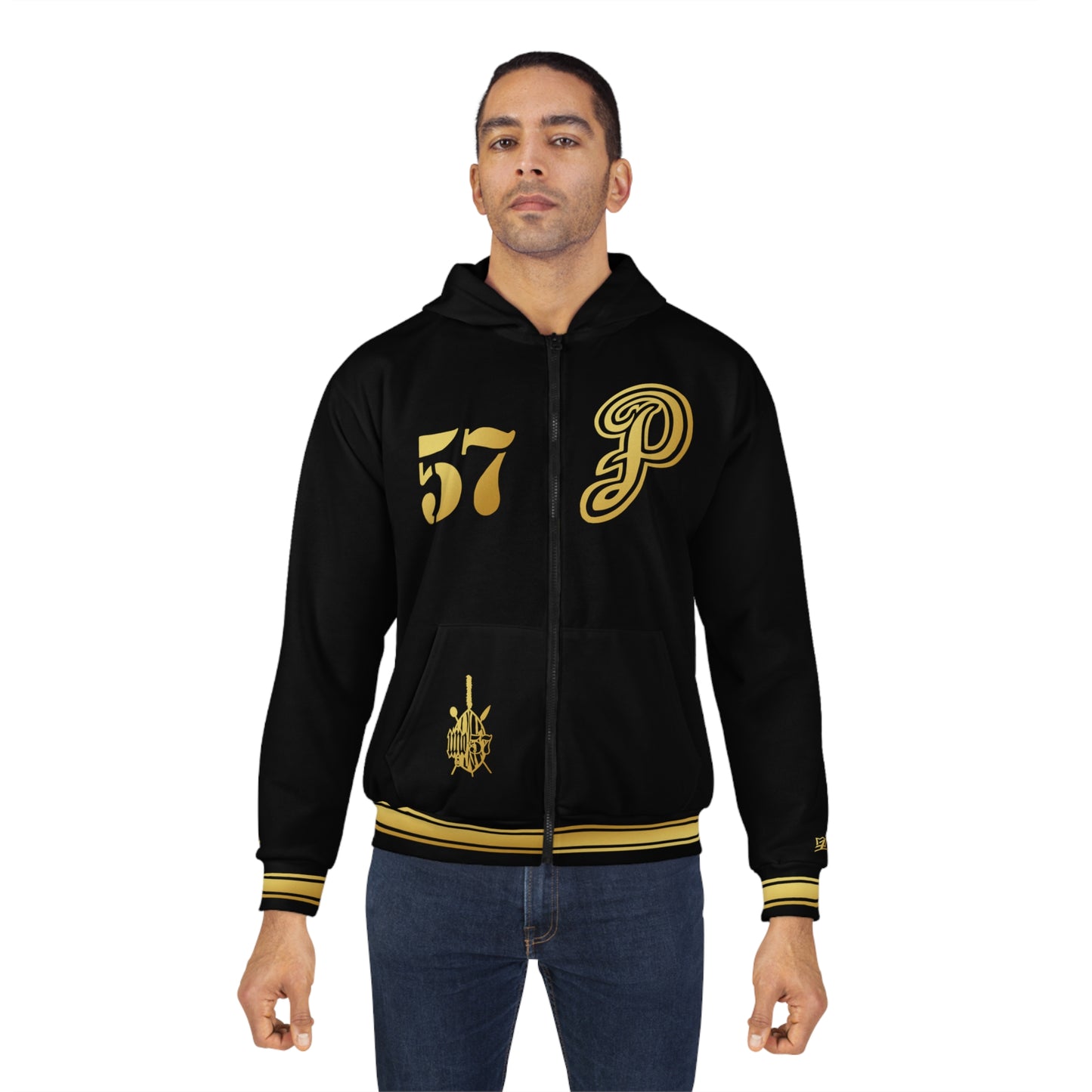 UNO PANTHA 57 AOP Unisex Zip Hoodie