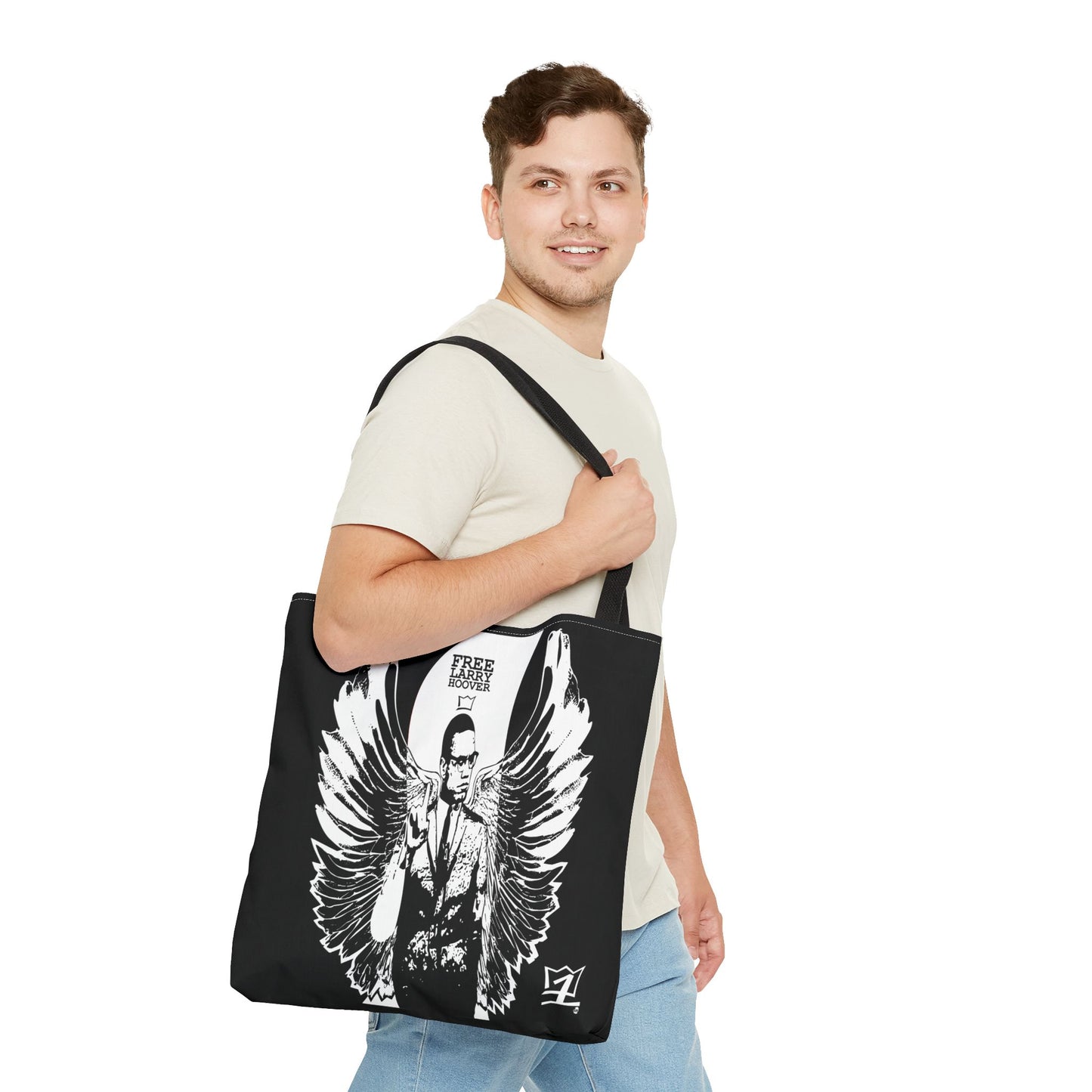 UNO ORGANIC ANGEL MALCOLM FREE LARRY HOOVER Tote Bag (AOP)