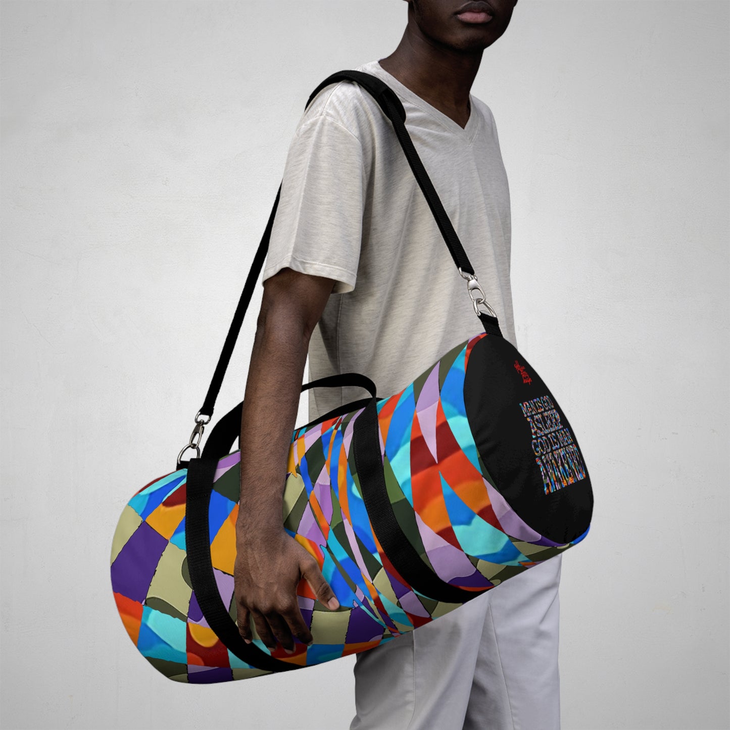 UNO ABSTRACTS NEW EARTH Duffel Bag